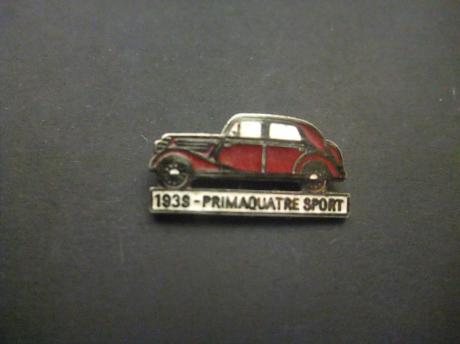 Renault Primaquatre sport oldtimer rood